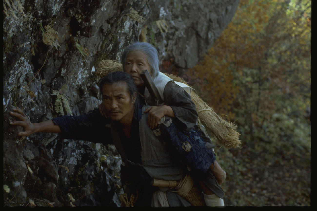 坂本スミ子さん主演の映画「楢山節考」
（C）今村プロ・東映