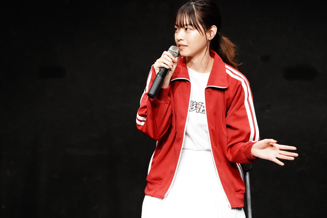 劇団☆新感線の舞台「月影花之丞大逆転」製作発表会見に出席した西野七瀬