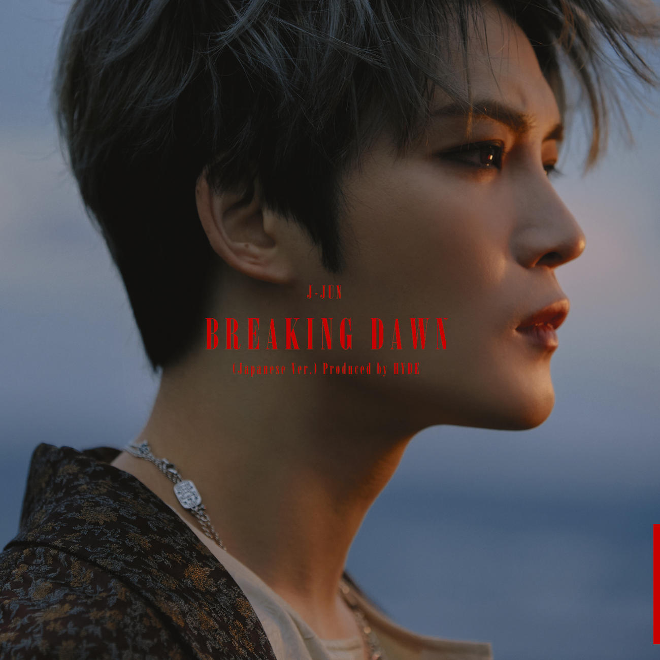 ジェジュンのシングル「BREAKING　DAWN」タイプAのジャケット写真