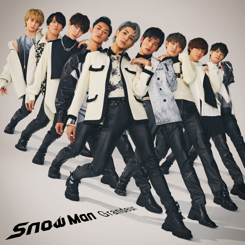 Snow　Manの新曲「Grandeur」のジャケット写真