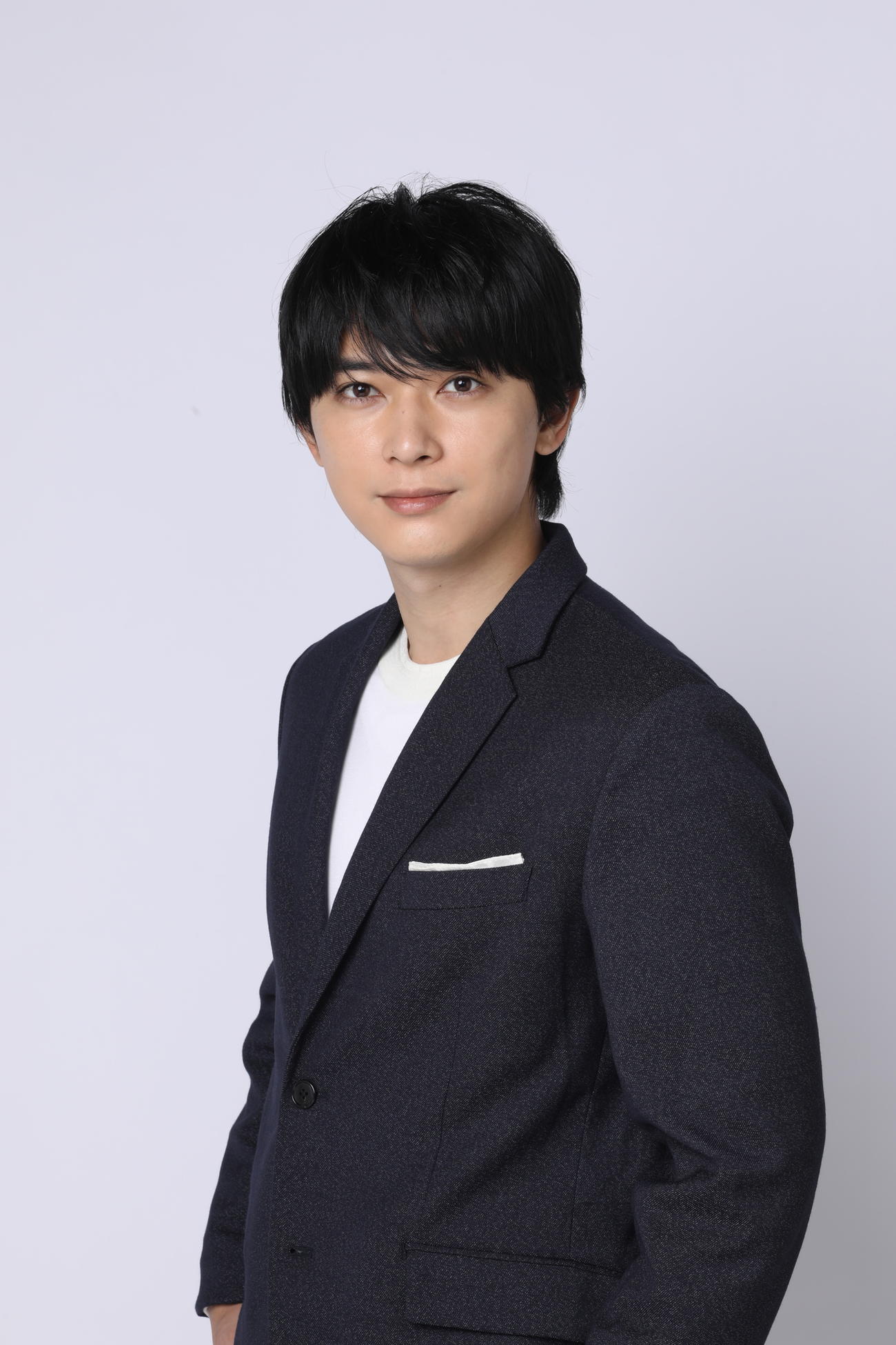 NHK大河ドラマ「青天を衝け」のオンライン会見に出席した吉沢亮