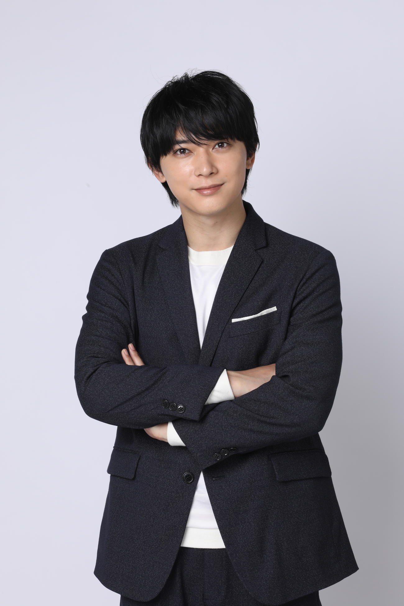 NHK大河ドラマ「青天を衝け」のオンライン会見に出席した吉沢亮