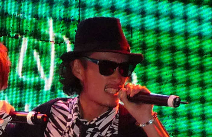 FLOWのKOHSHI（12年5月撮影）