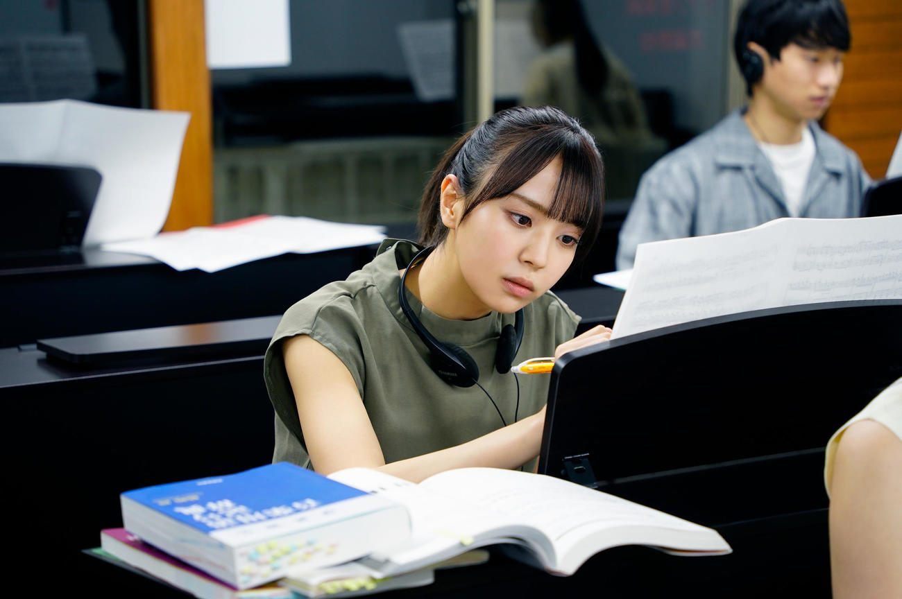 ひかりTVオリジナルドラマ「ボーダレス」に出演する櫻坂46小林由依