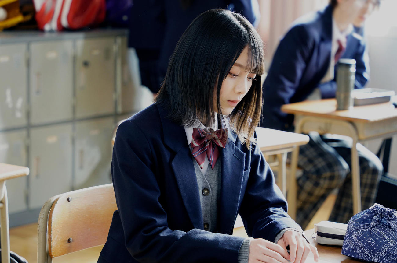 ひかりTVオリジナルドラマ「ボーダレス」に出演する櫻坂46森田ひかる