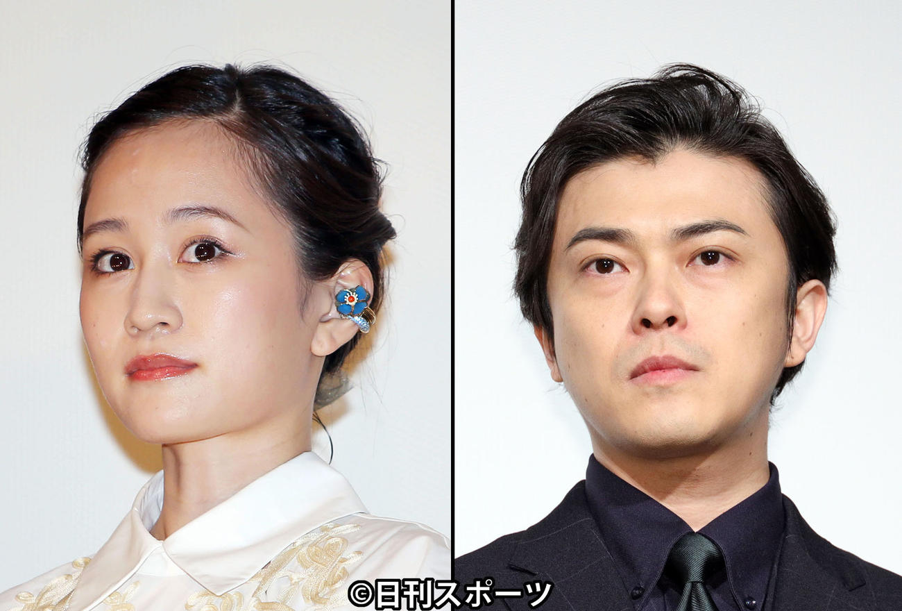 前田敦子（左）と勝地涼