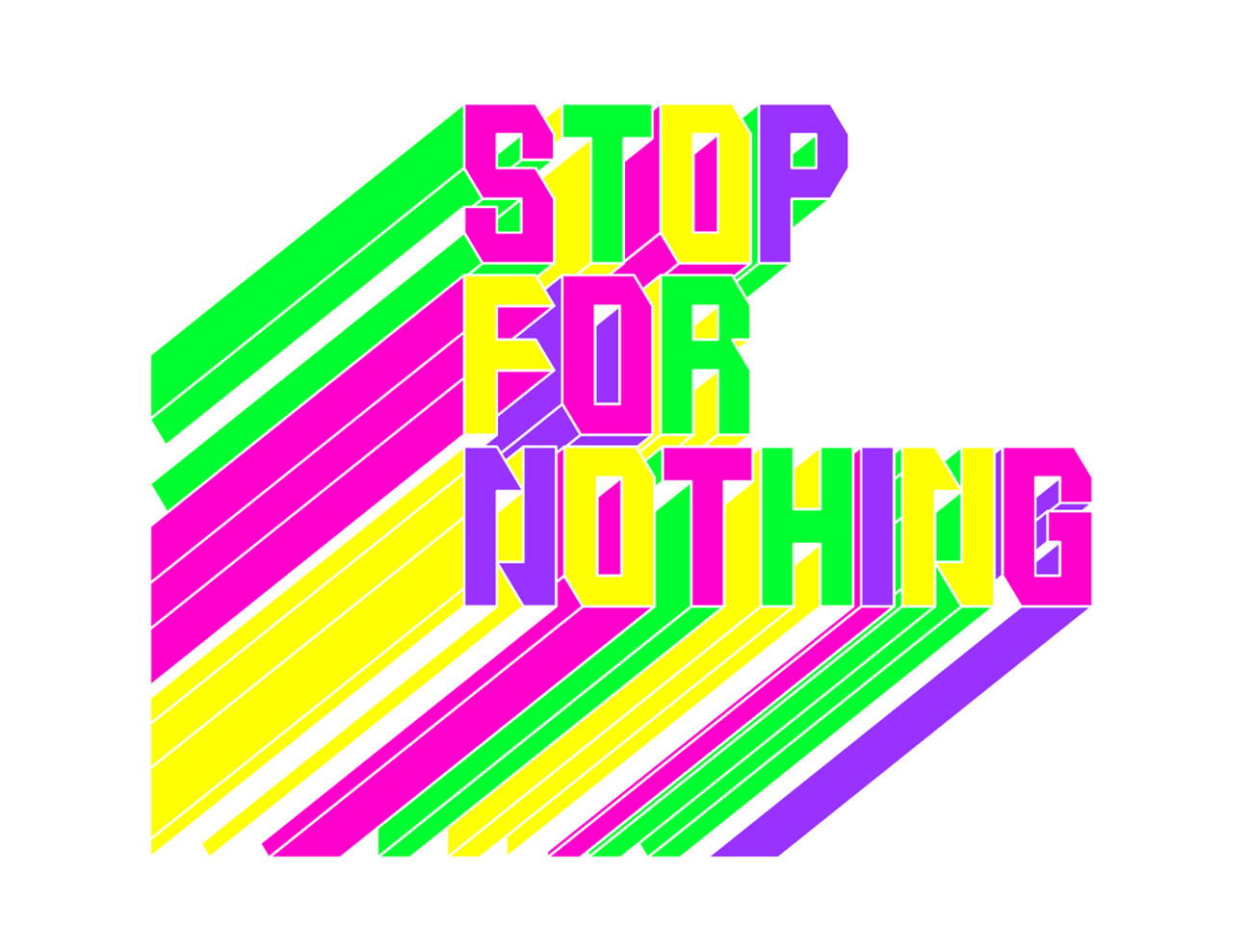 佐藤可士和氏とHIROによる新プロジェクト
「STOP　FOR　NOTHING」