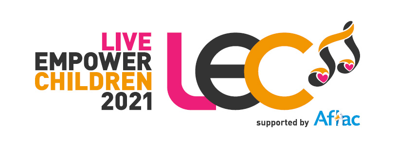 「LIVE EMPOWER CHILDREN」のロゴ