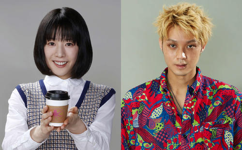 テレビ東京系連続ドラマ「珈琲いかがでしょう」に出演する夏帆(左)と磯村勇斗(右)(C)「珈琲いかがでしょう」製作委員会
