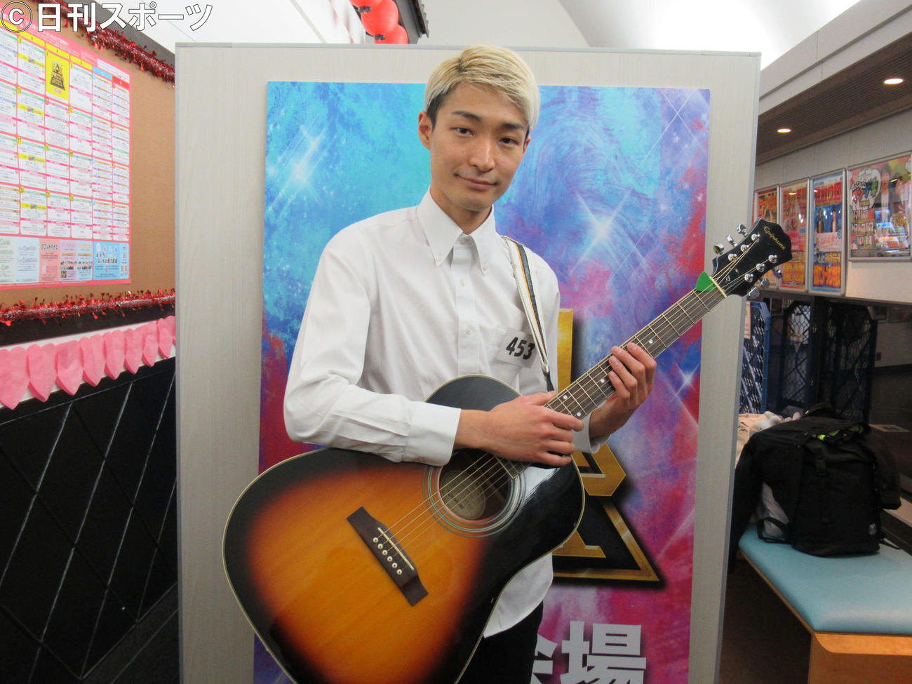 「R－1グランプリ2021」大阪準々決勝に出場したラニーノーズ山田健人（撮影・星名希実）