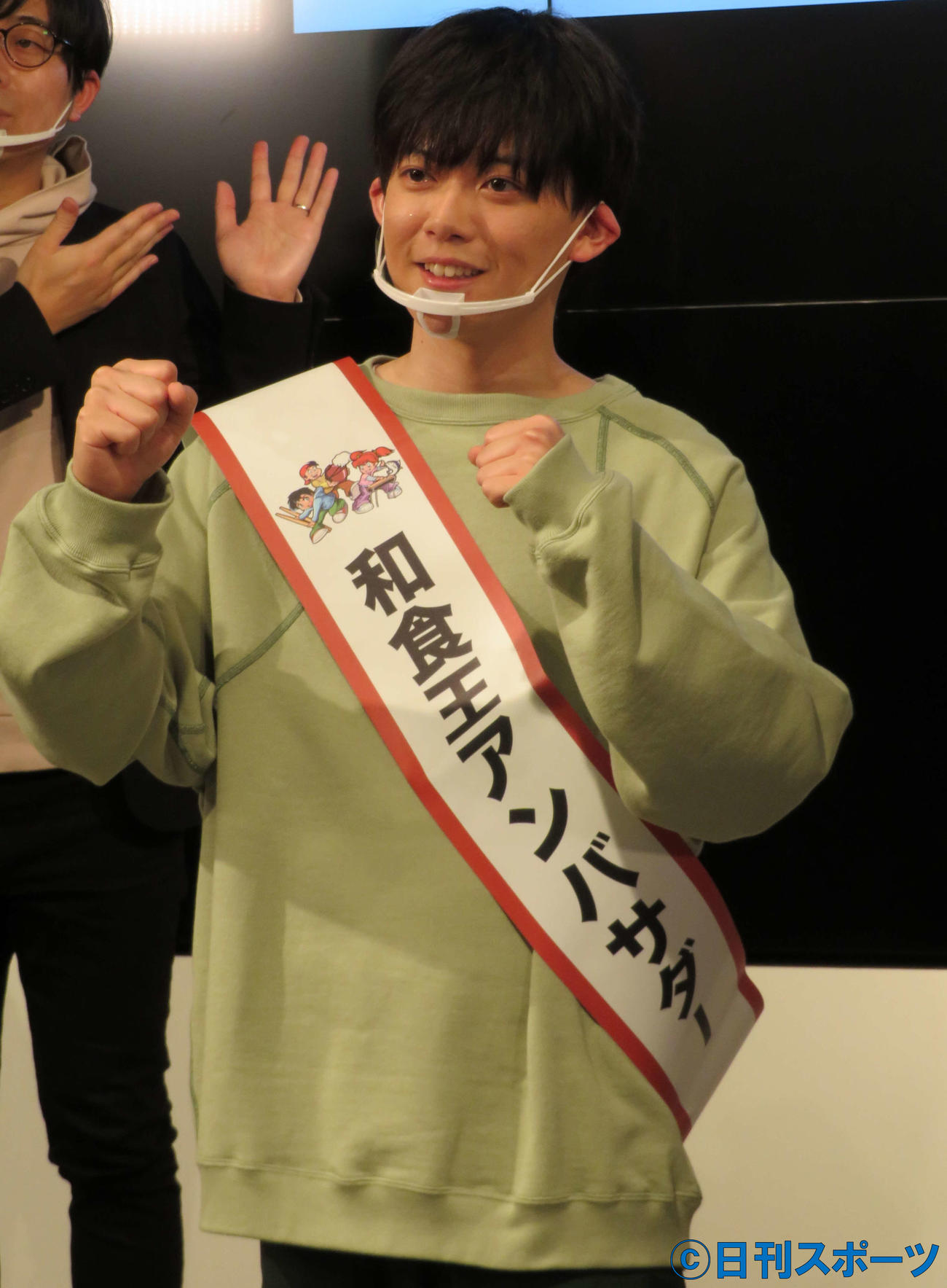 「第5回全国子ども和食王選手権」に審査員として出席した松丸亮吾（撮影・三須佳夏）