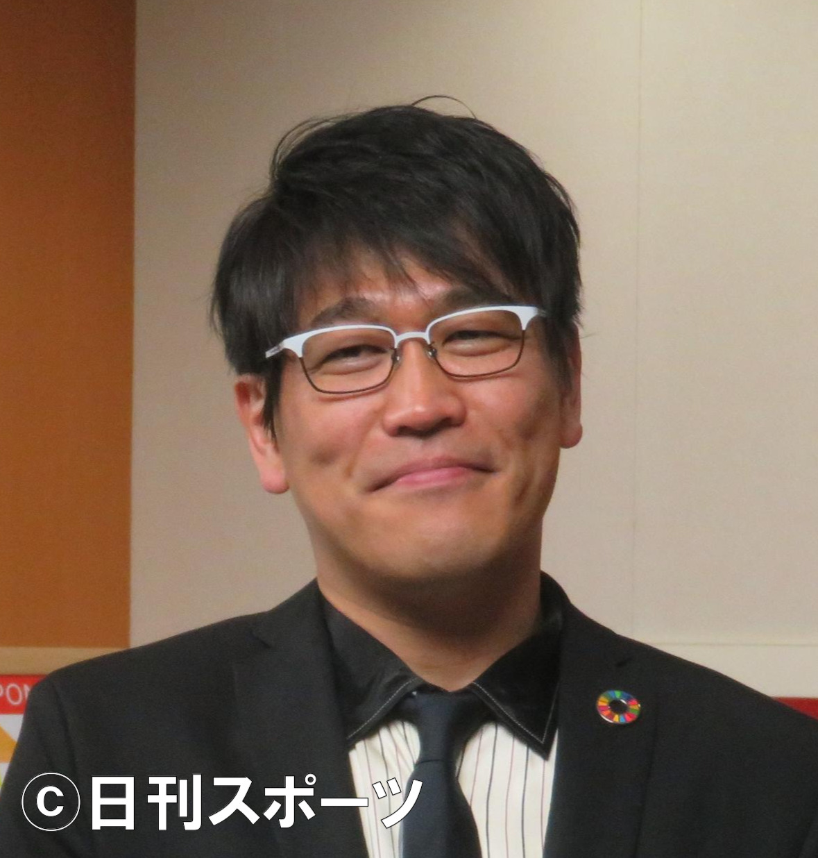 安枝瞳の夫の古坂大魔王（2019年1月25日撮影）