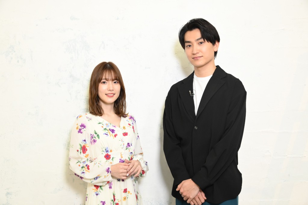 17日にスタートするTBS系新番組「ムビきゅん」のMCに就任した内田真礼（左）と金子大地（C）TBS