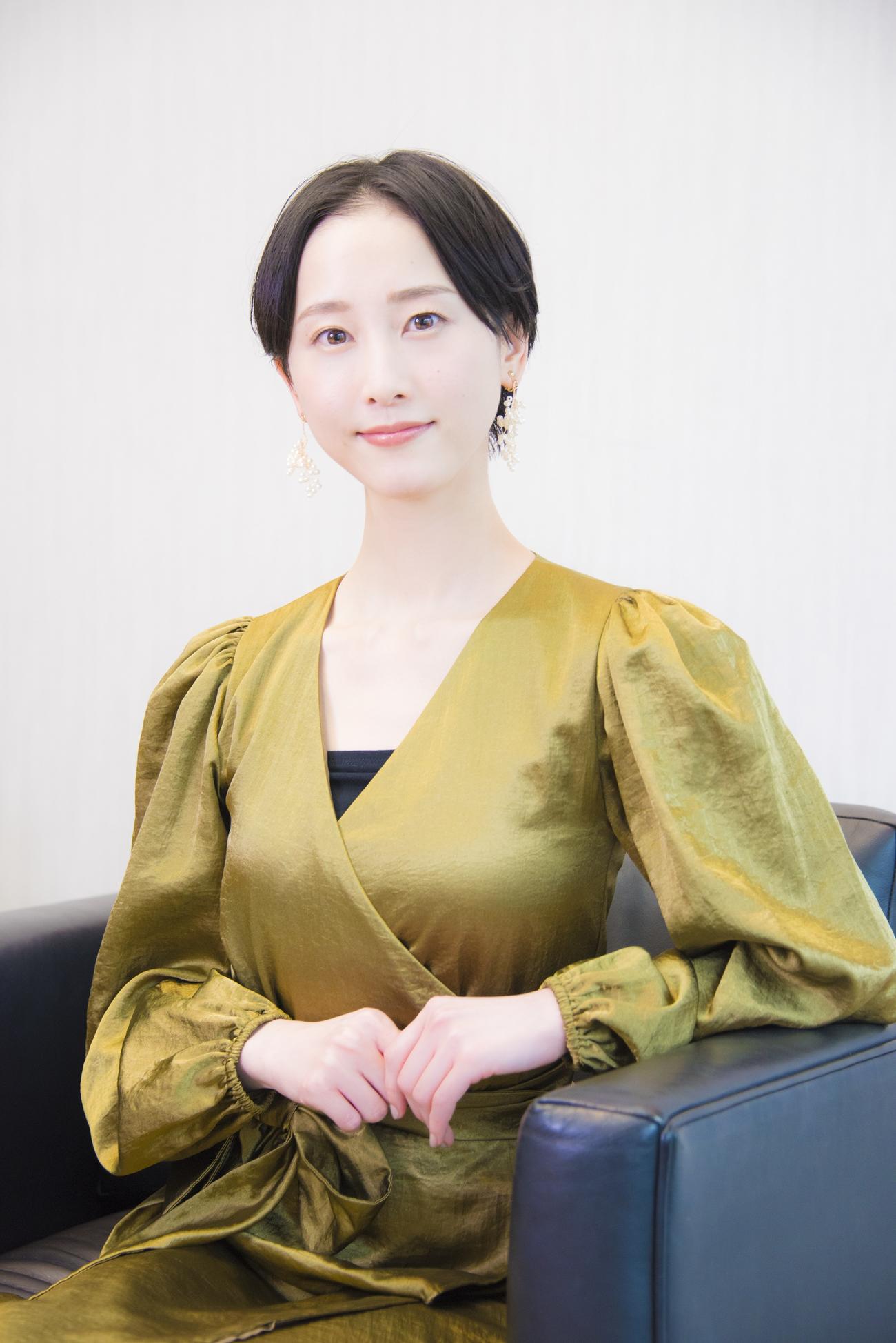 自身2作目となる小説「累々」オンライントークイベントを行った松井玲奈（撮影・chihiro.）
