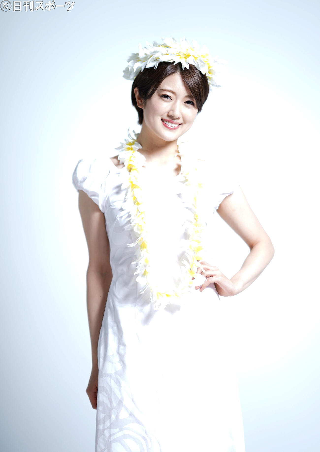 主演舞台が決まり、天使のような笑顔を見せる乃木坂46樋口日奈（撮影・菅敏）