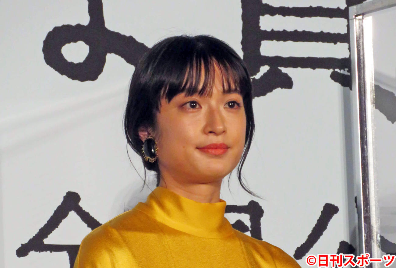 映画「あのこは貴族」公開直前イベントに登壇した門脇麦（撮影・村上幸将）