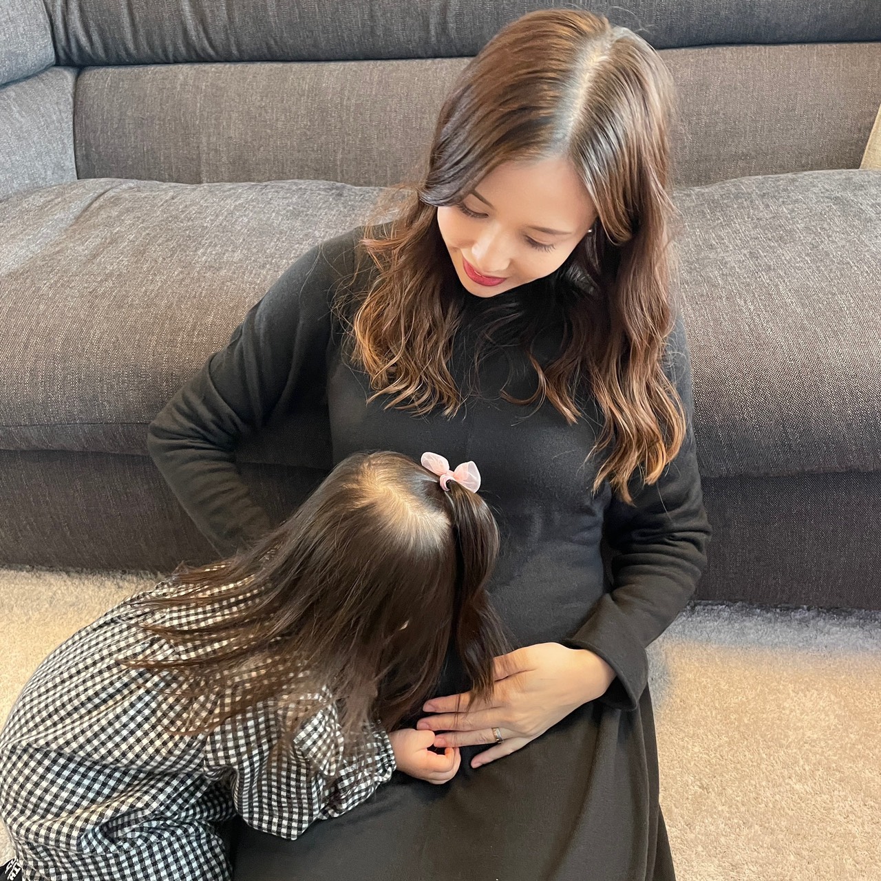 第2子妊娠を発表した丸高愛実