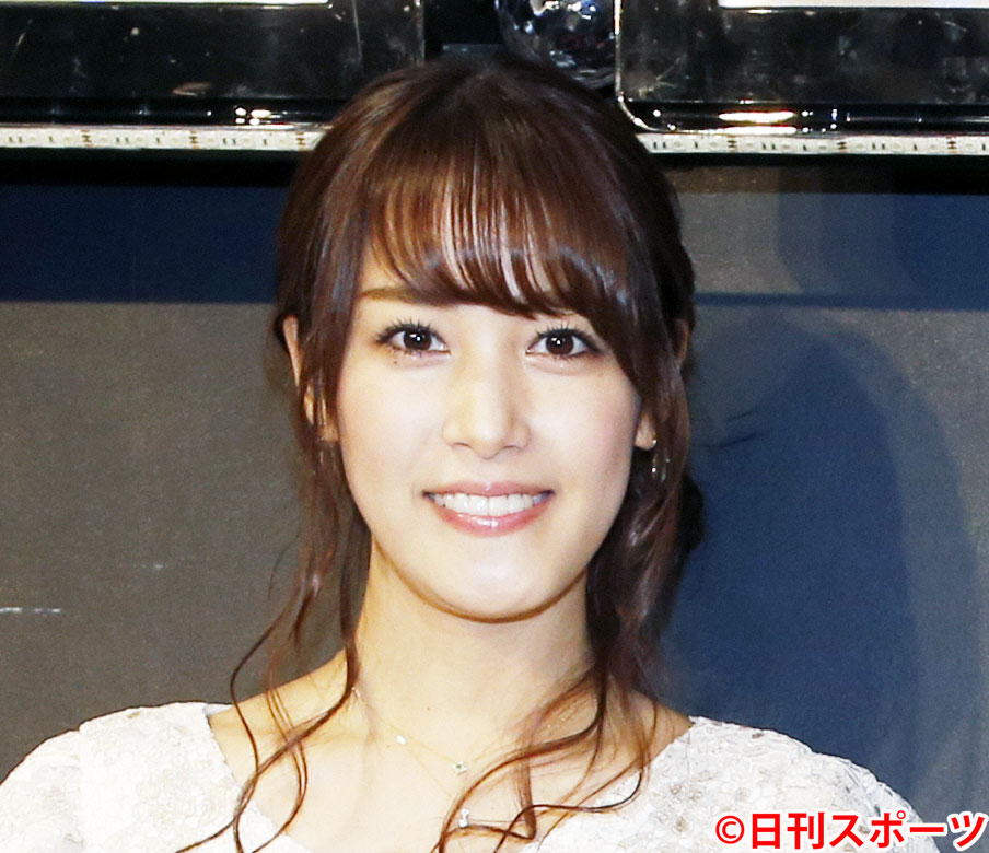 鷲見玲奈アナウンサー（2018年11月18日撮影）