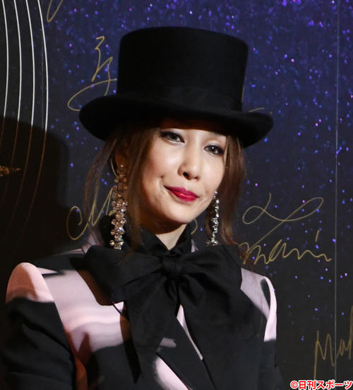 中島美嘉(2021年2月4日撮影)