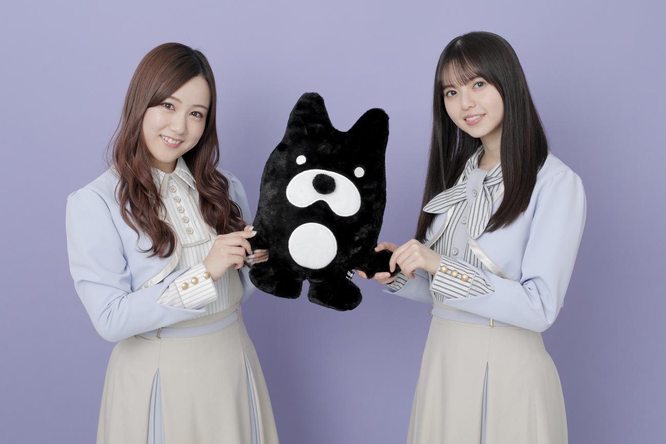 乃木坂46の特番「9thバースデーライブ直前！乃木坂脱出ゲーム～46の謎と7つの部屋～」に出演する星野みなみ（左）と齋藤飛鳥