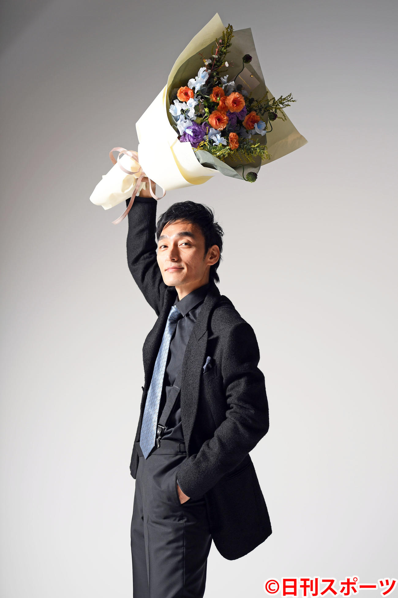 ブルーリボン賞主演男優賞を受賞した草なぎ剛（撮影・たえ見朱実）