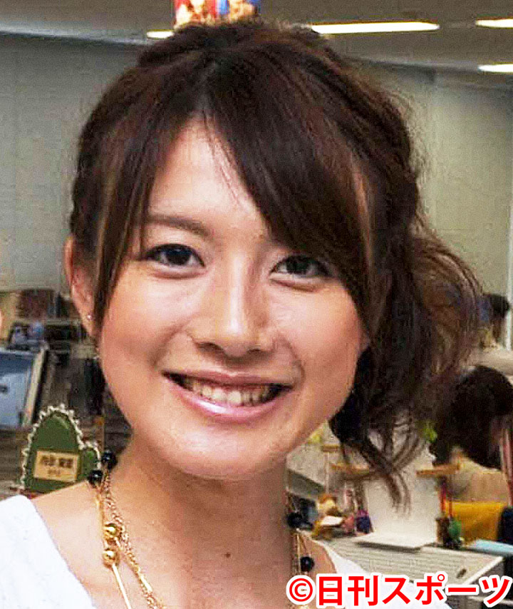 大島由香里アナウンサー（2008年8月19日撮影）