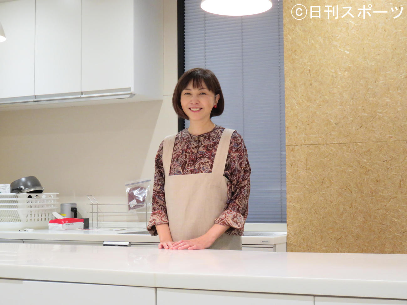 温活料理を教える「温活調理講座」を開催した麻木久仁子