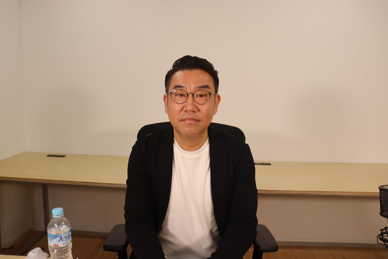 オンライン講演会を行ったメッセンジャーのあいはら雅一（外部提供）