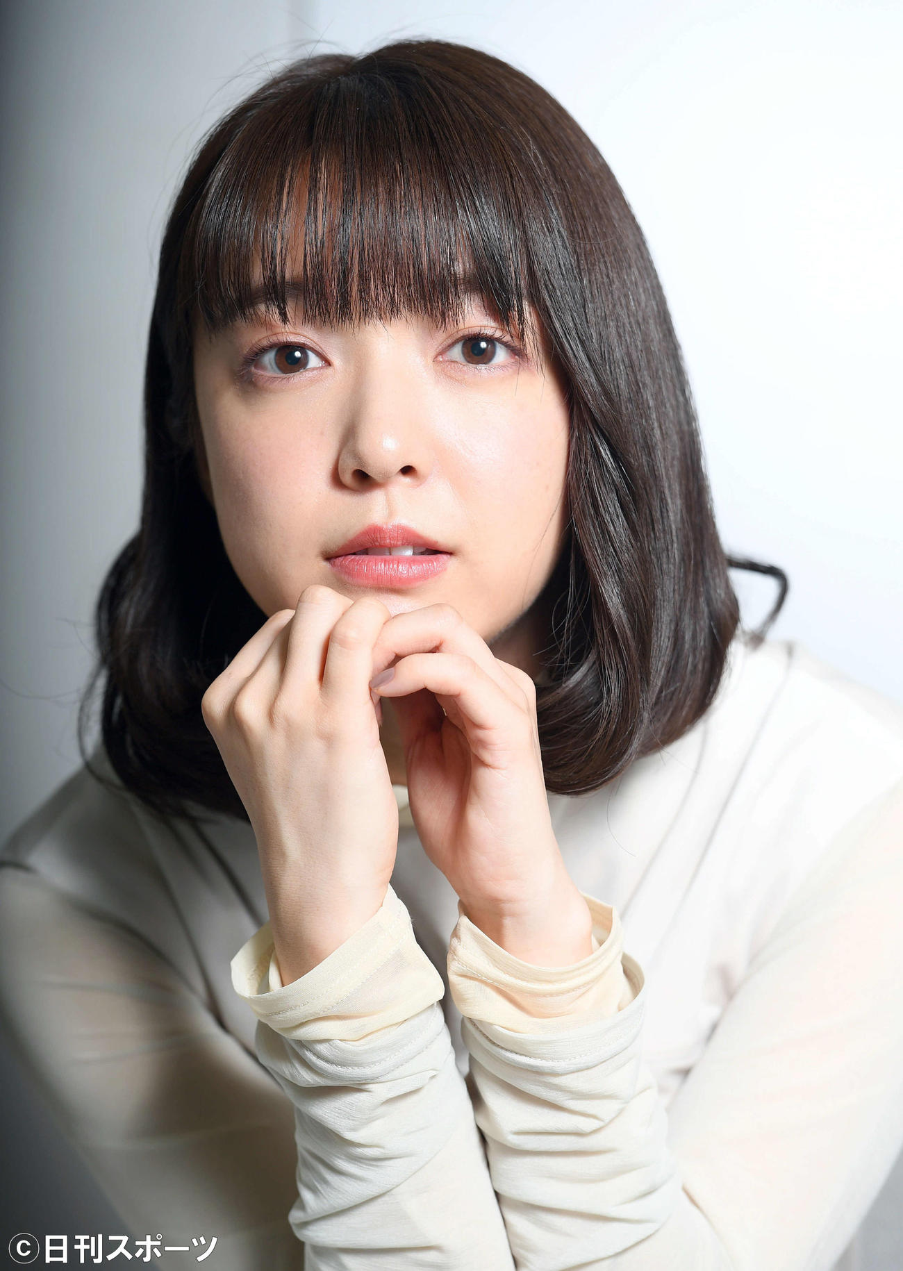 上白石萌音（2021年1月12日撮影）
