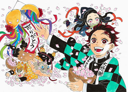 漫画「鬼滅の刃」より(C)吾峠呼世晴/集英社(共同)