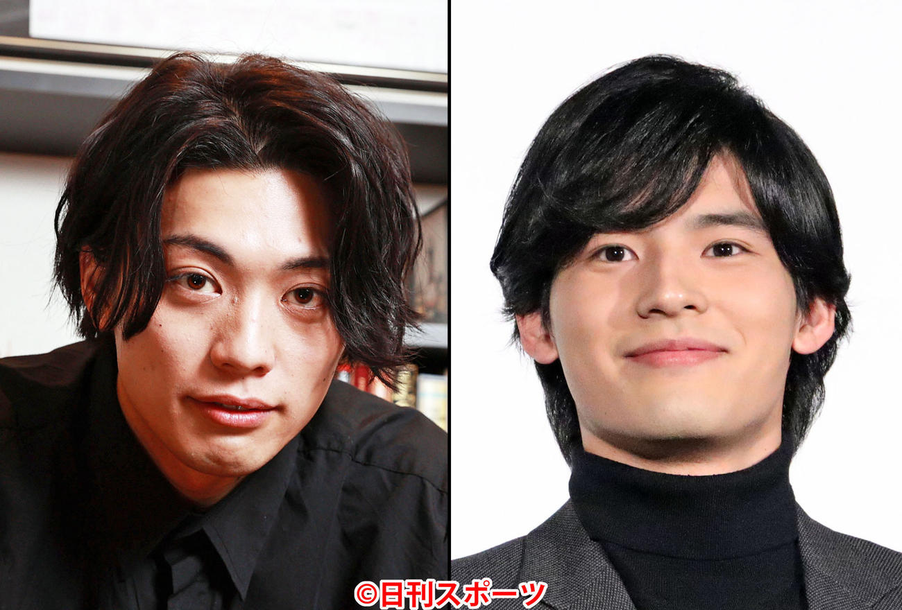 東啓介（左）と岡田健史