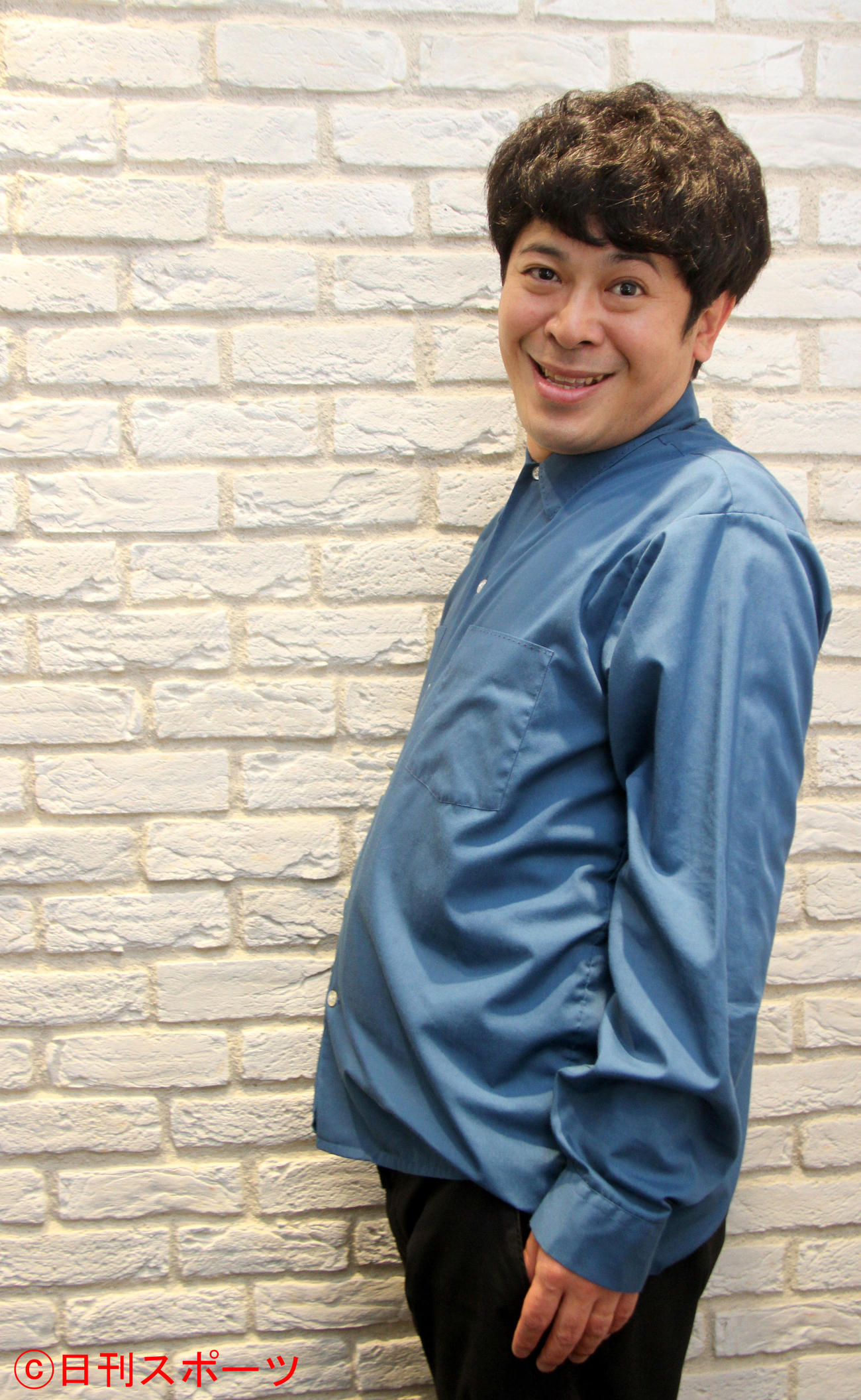 4月には本格的な舞台演劇に進出するちゅうえい（撮影・浦部歩）