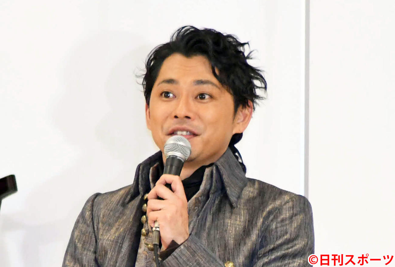 ミュージカル「ゴヤ－GOYA－」製作発表記者会見に出席した今井翼（撮影・大友陽平）