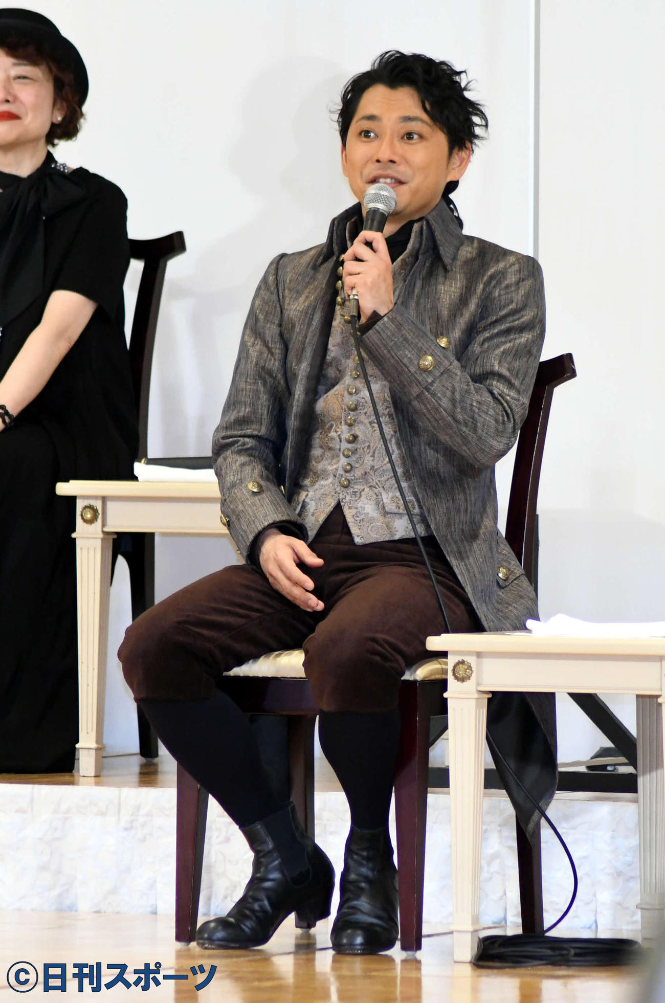ミュージカル「ゴヤ－GOYA－」制作発表記者会見に出席した今井翼（撮影・大友陽平）