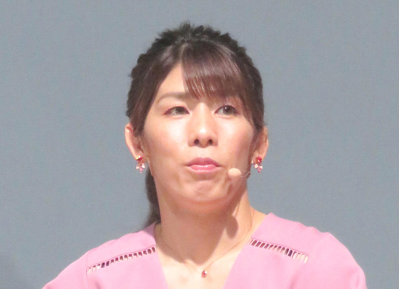 レスリング元五輪女王でタレントの吉田沙保里（2019年11月19日撮影）
