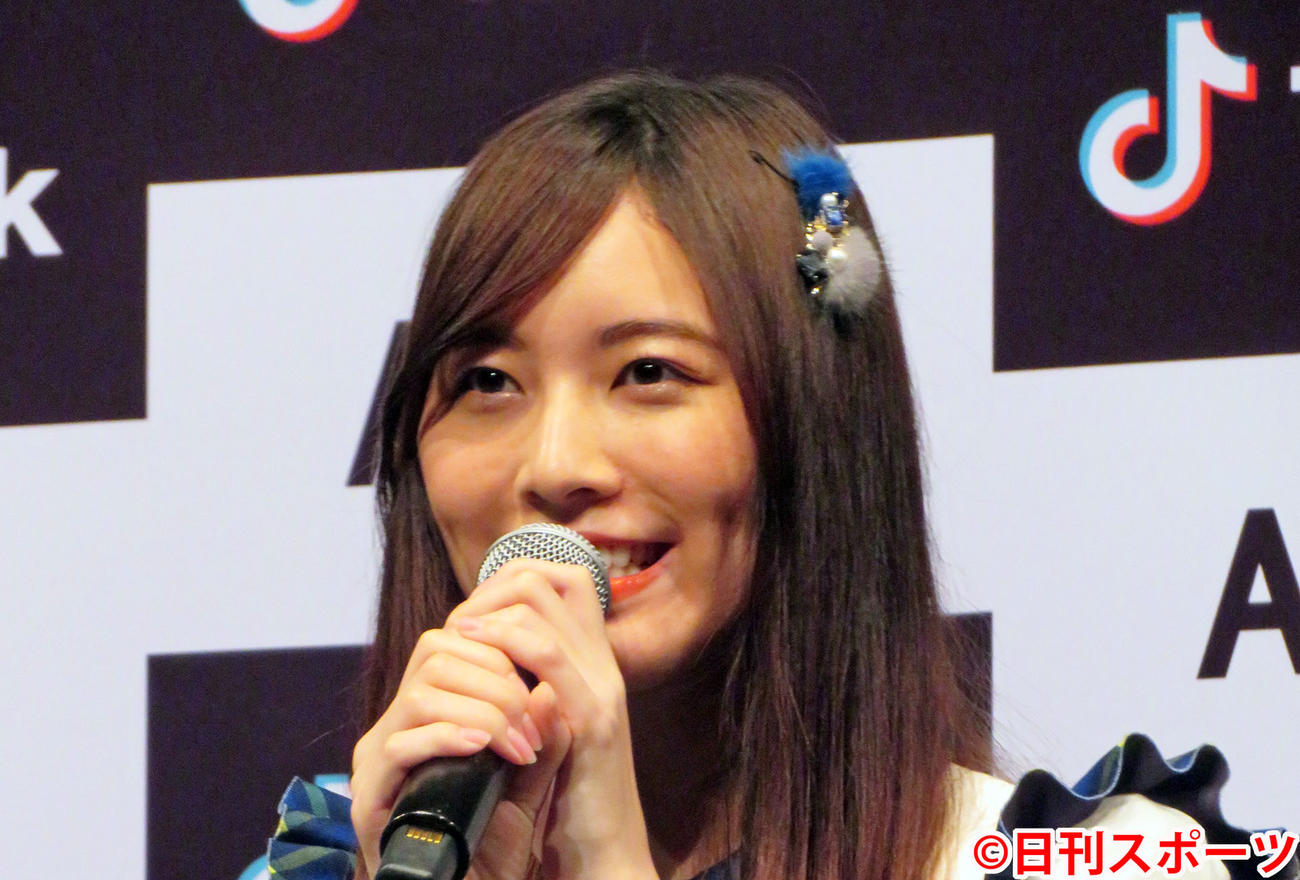 SKE48の松井珠理奈（2018年12月11日撮影）
