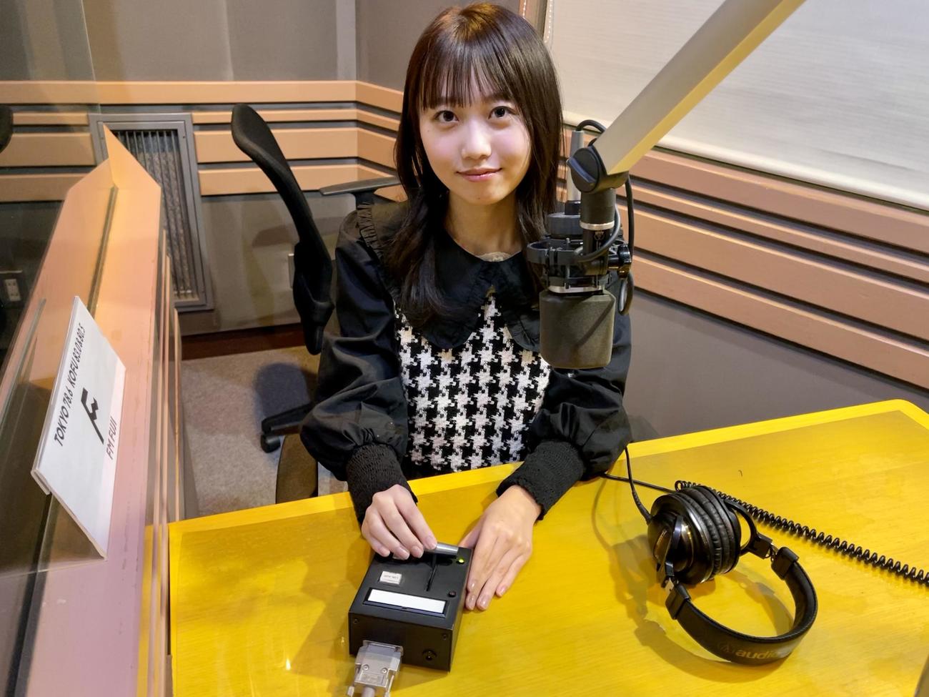 FM FUJI「タイムちゃん」でアシスタントを務める矢久保美緒