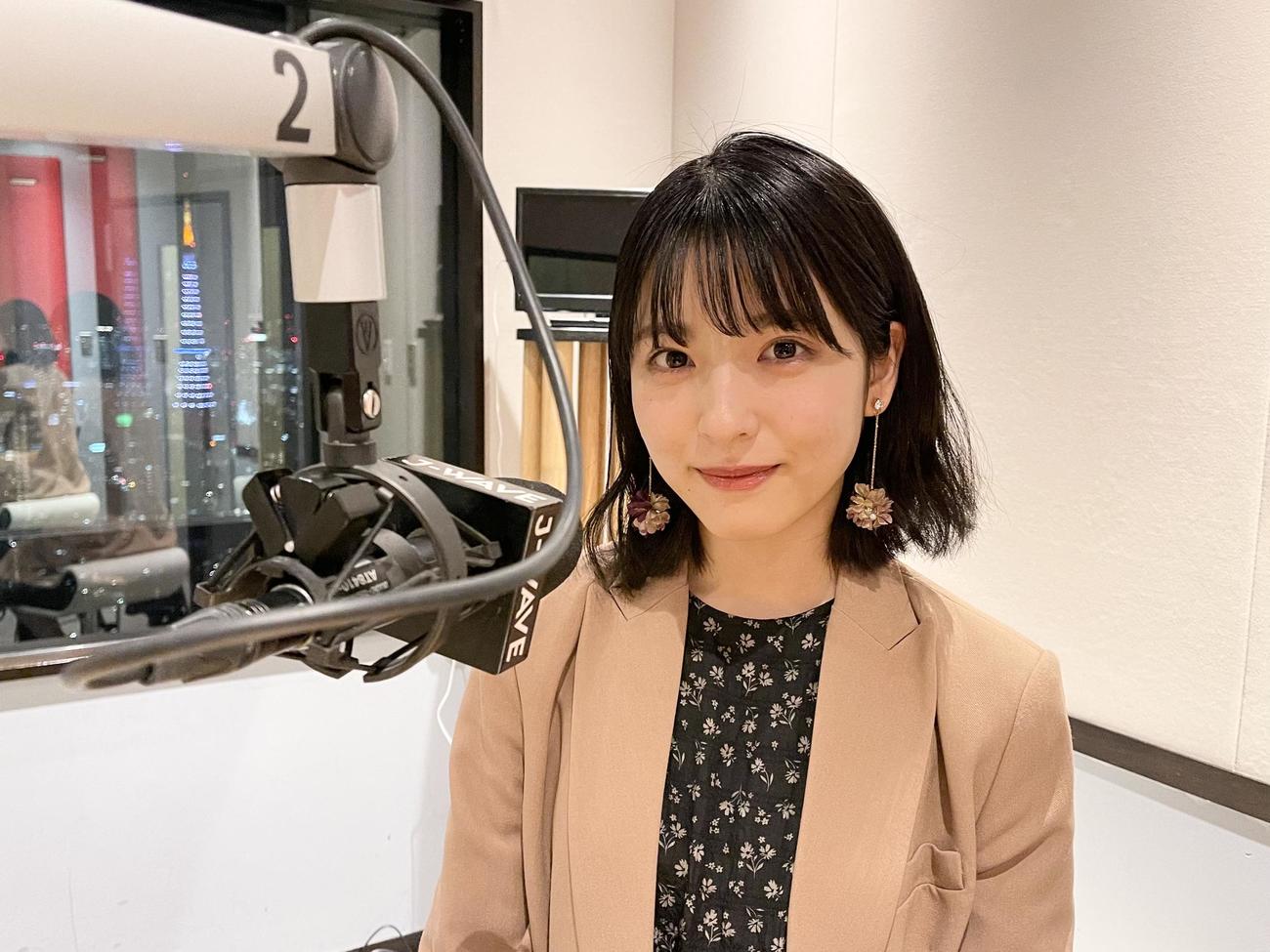 J－WAVE「INNOVATION WORLD」にレギュラー出演する早川聖来