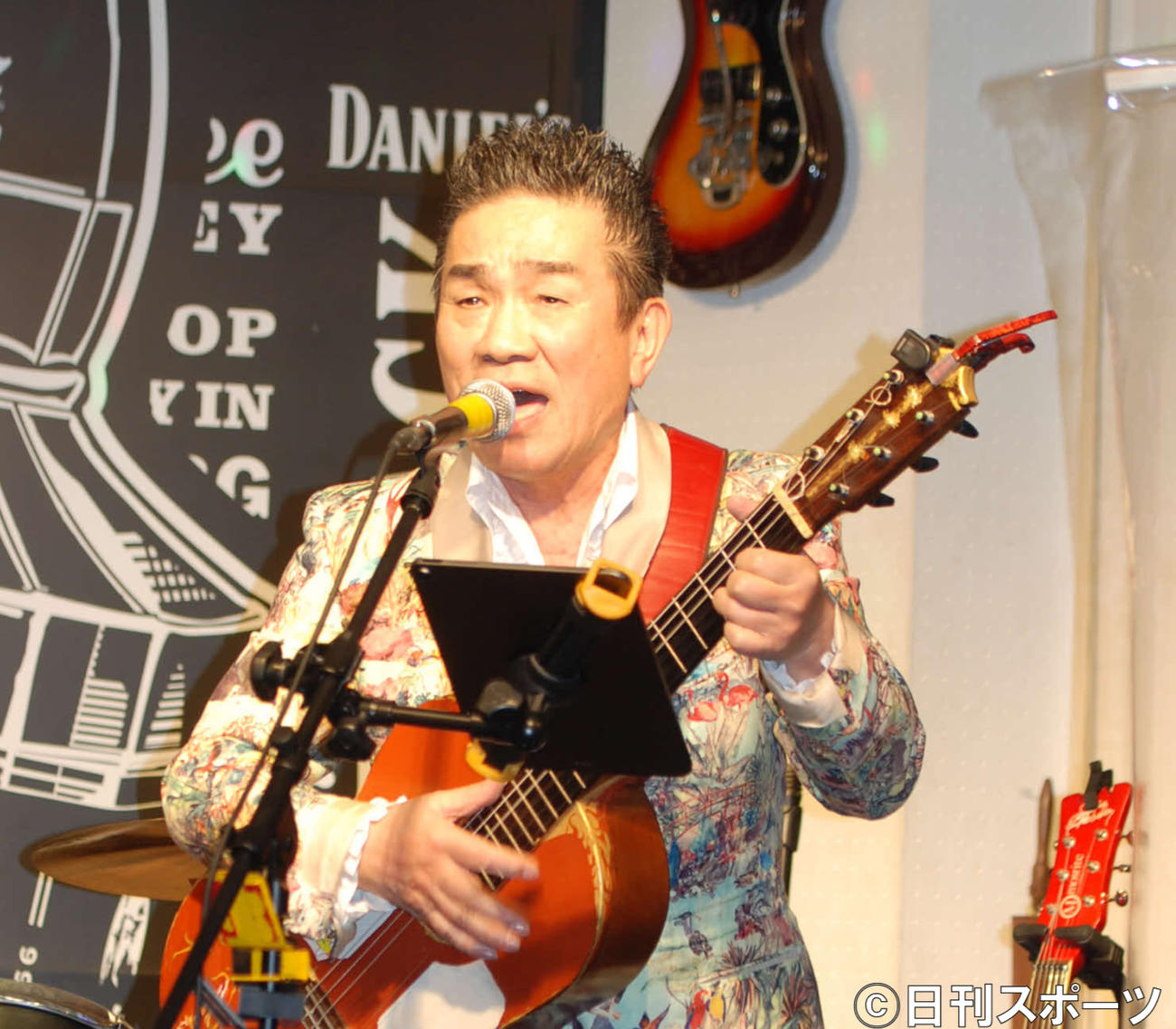 バースデーライブで復帰したBORO（撮影・松浦隆司）