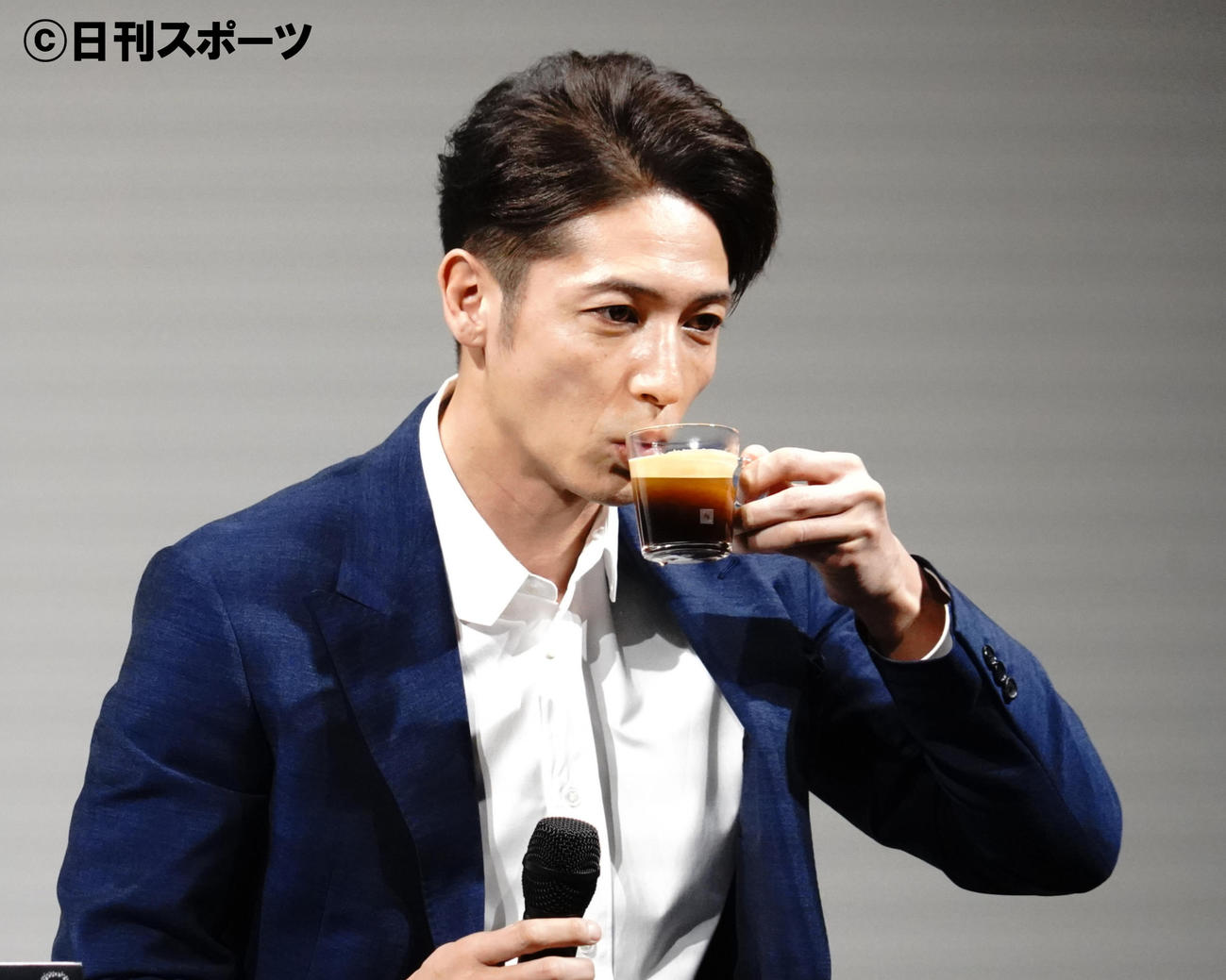発表会に出席した玉木宏