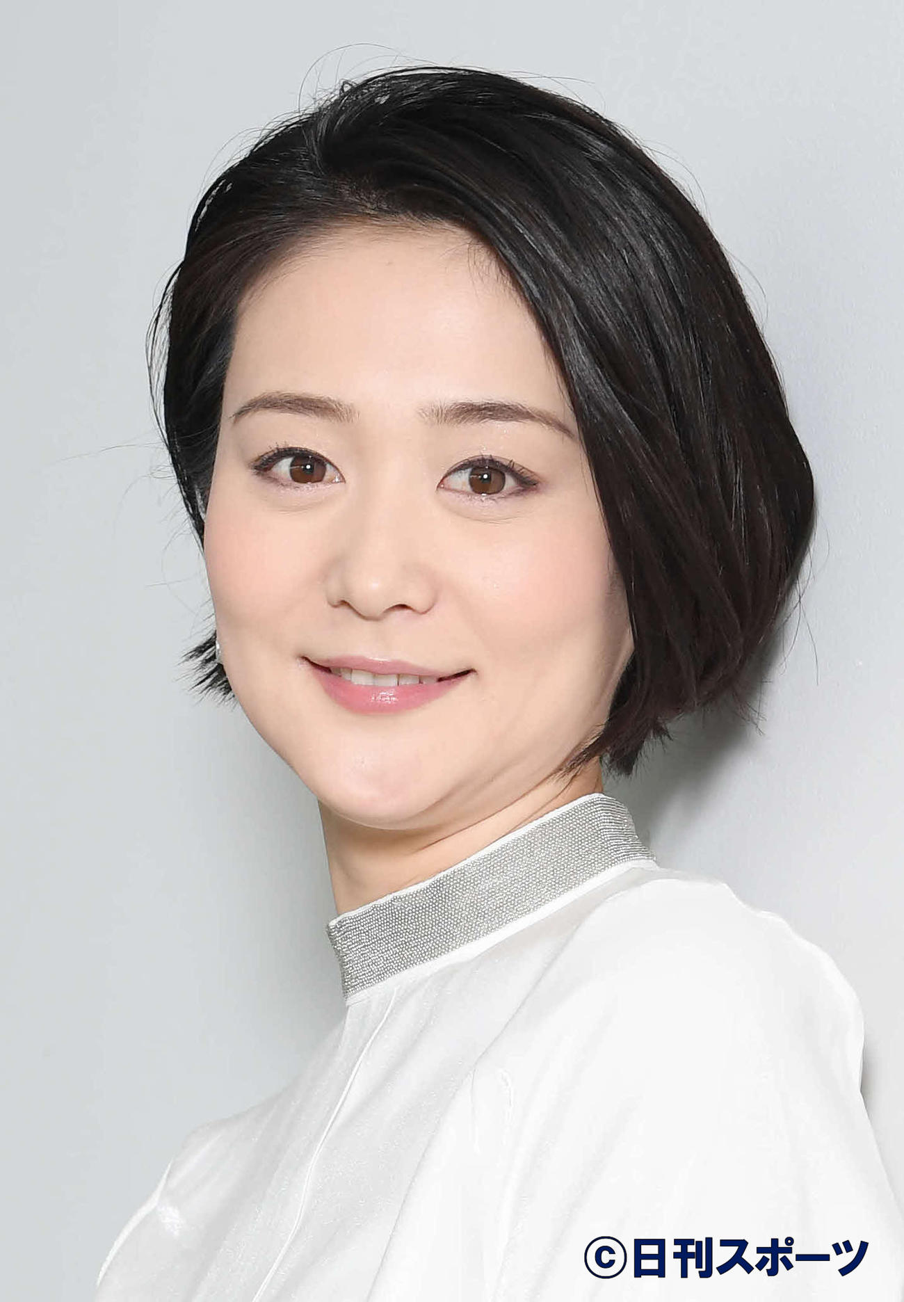 テレビ朝日の森葉子アナ（2019年4月26日撮影）