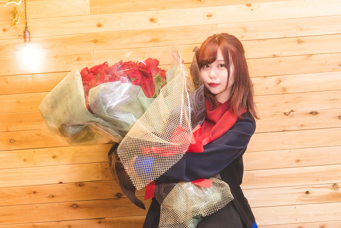 単独卒業イベントに出席したおこさまぷれ～と。のゆいにゃ