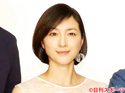 広末涼子（2019年4月25日撮影）