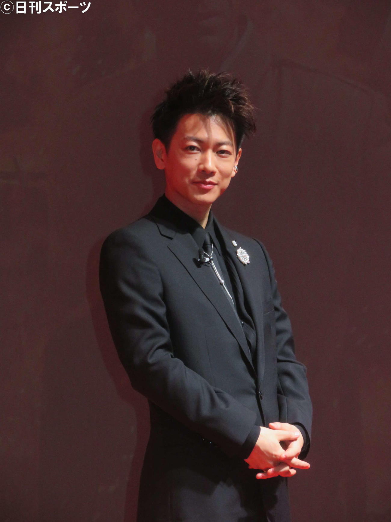 「るろうに剣心　GLOBAL FAN SESSION」に登壇した佐藤健（撮影・村上幸将）