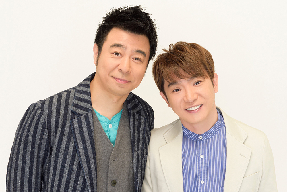 左からよゐこの有野晋哉、濱口優