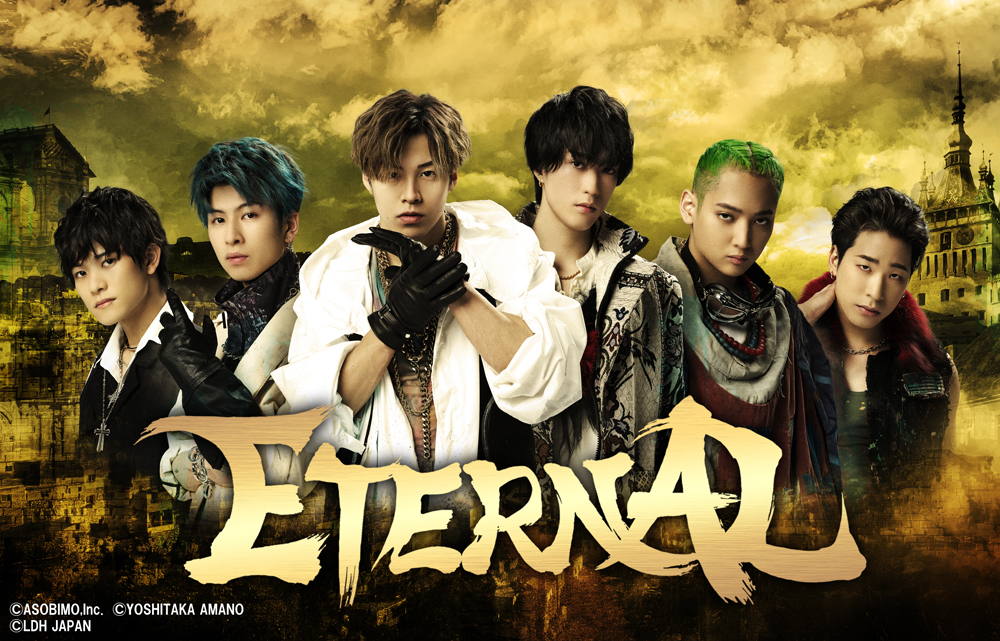 舞台「ETERNAL」に出演するTHE RAMPAGEの、左から岩谷翔吾、長谷川慎、RIKU、藤原樹、鈴木昂秀、陣