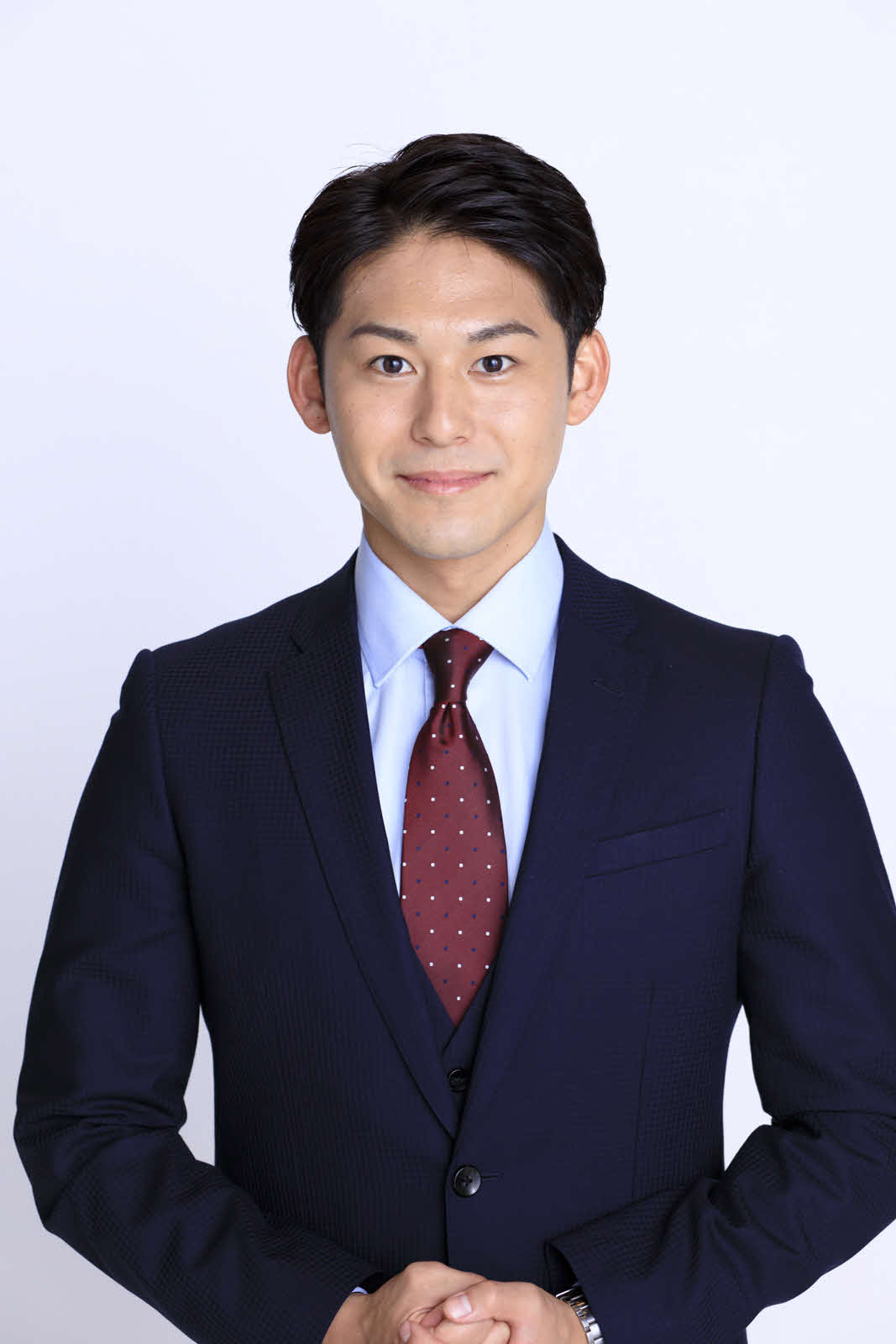 TBS系サッカー番組「スーパーサッカー」の公式YouTubeチャンネルの生配信に出演する齋藤慎太郎アナウンサー
