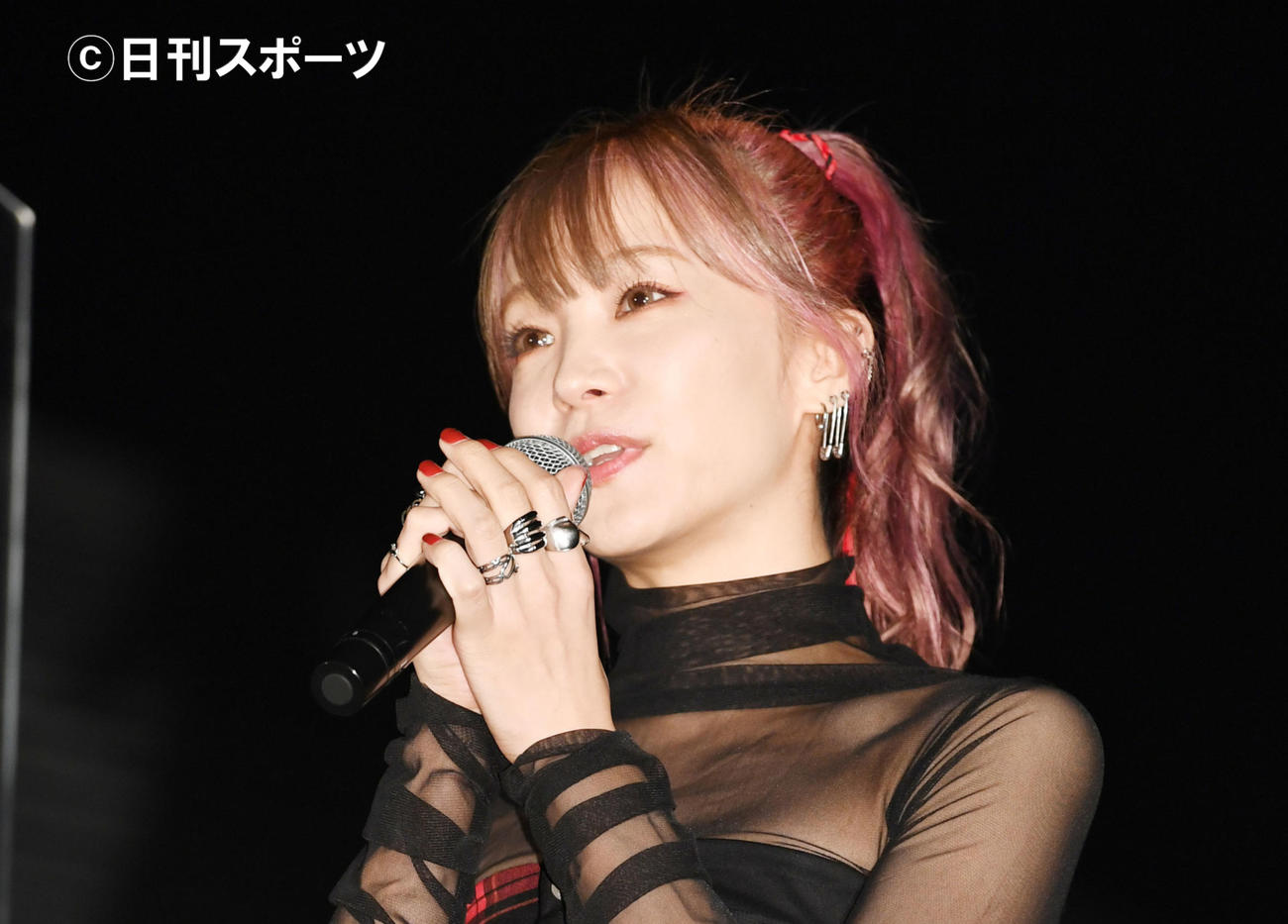 LiSA（20年10月撮影）