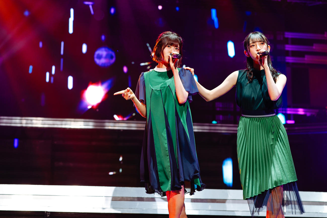 「春の大ユニット祭り」を開催した日向坂46（上山陽介氏撮影）