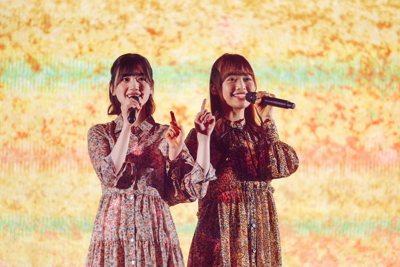 「春の大ユニット祭り」を開催した日向坂46（上山陽介氏撮影）